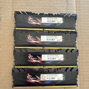 G.Skill RipJaws 4 (16GB) (4x4GB) F4-2133C15Q-16GRK DDR4-2133 Desktop PC4-17000 - Picture 1 of 4