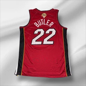 JIMMY BUTLER MIAMI HEAT NBA FINALS RED JERSEY SIZE XL NICE!! - Picture 1 of 2