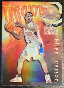 ALLEN IVERSON 1997-98 TOPPS CHROME SEASON'S BEST REFRACTOR SP #26 EX-NM READ - Picture 1 of 17