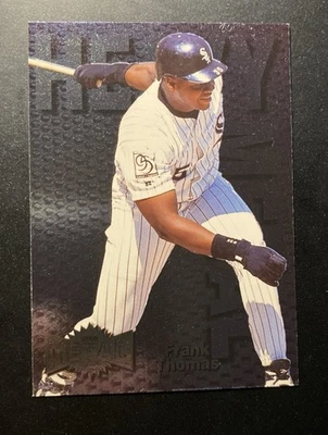 1996 Skybox Heavy Metal Universe Insert #8 Frank Thomas Chicago White Sox ⭐️ - Image 1 of 4