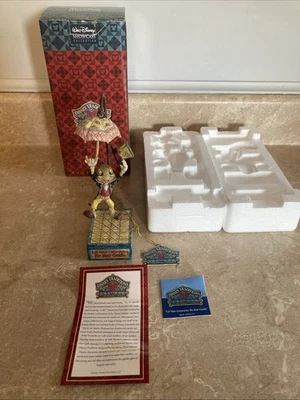 Disney JIM SHORE - Jiminy Cricket- "LET YOUR CONSCIENCE BE YOUR GUIDE" #4005219 - Image 1 of 4