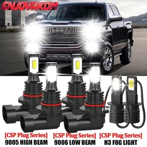 For GMC Sierra 2500 1999-1999 CSP LED Headlight Bulb High Low Beam Fog Lamp - Picture 1 of 12