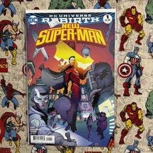 The New Super-Man #1 #2 + Varianten 4 Stück Erstdruck DC Comics Gene Luen Yang - Bild 1 von 4