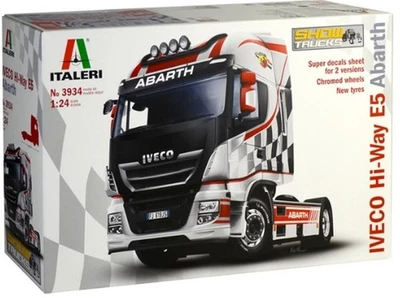 1:24 Italeri Iveco E5 Hi-Way "Abarth" IT3934 Modellino - Immagine 1 di 4