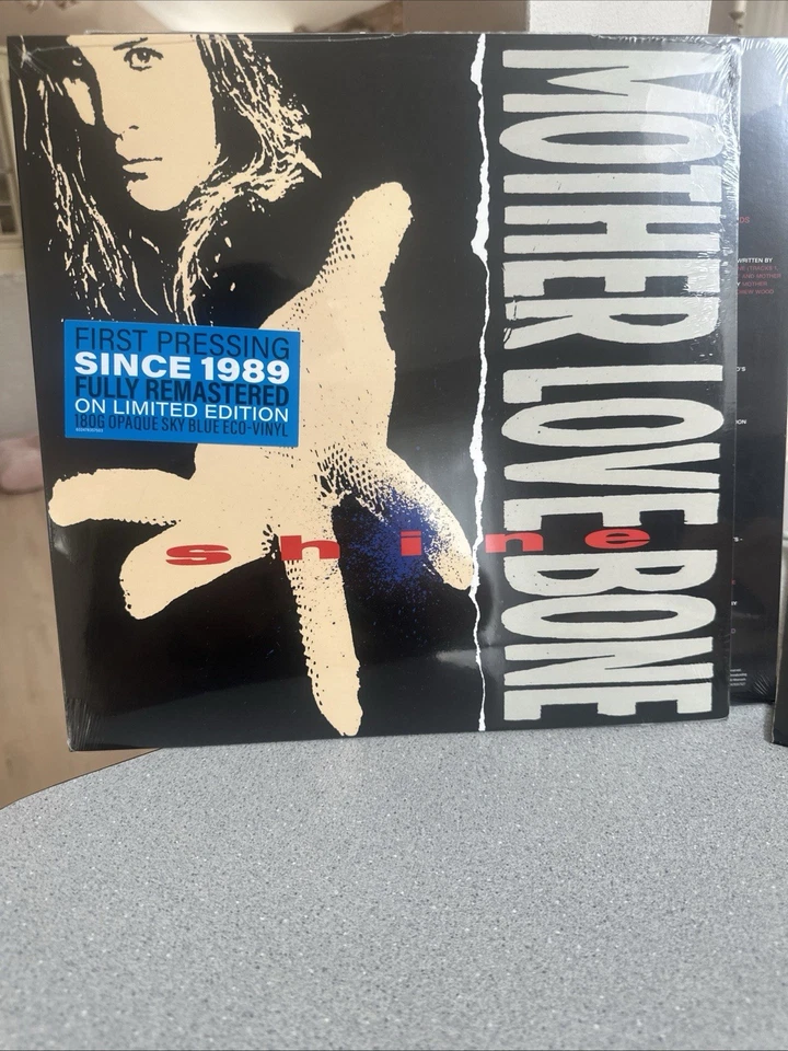 Mother Love Bone - Shine Vinyl Record LP 180g Sky Blue