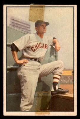 1953 Bowman Color Paul Richards Manager #39 Low Grade (tape) Baseball Card - Image 1 of 2