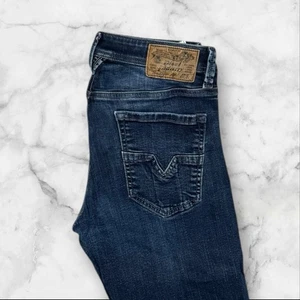 Herren Denim Blau Diesel Industry Larkee Straight Jeans Größe 30R (W30 L32) R125 - Bild 1 von 10