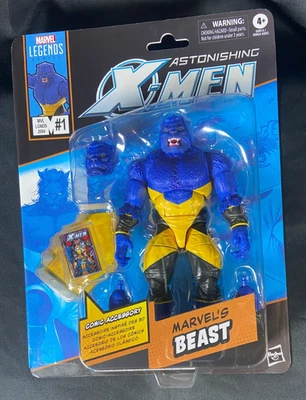 Figura de acción Hasbro Marvel's Beast Astonishing X-Men 6 pulgadas Marvel Legends Foto 1 de 2