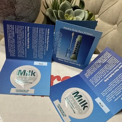 MILK MAKEUP Hydro Grip Eye Primer- 3 Samples As Shown Sealed - New B2 - Image 1 of 4