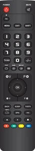 Remote Control for BAUHN TV Model : ATVU42-515 - Foto 1 di 5