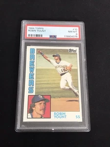 1984 Topps Robin Yount PSA 8 - Picture 1 of 2
