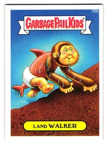 Land Walker GPK 2014 Garbage Pail Kids Series 2 Evolution Parody Sticker - Picture 1 of 2