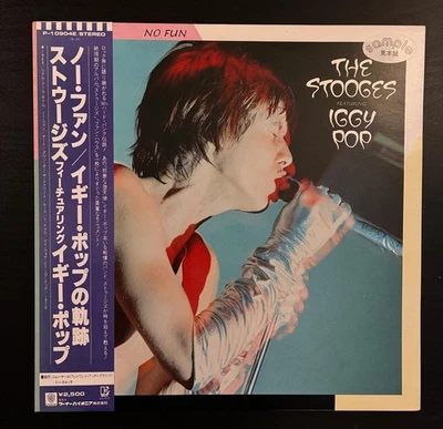 THE STOOGES Featuring IGGY POP No Fun 1980 LP JAPAN OBI PROMO David Bowie RARE! - Image 1 of 4