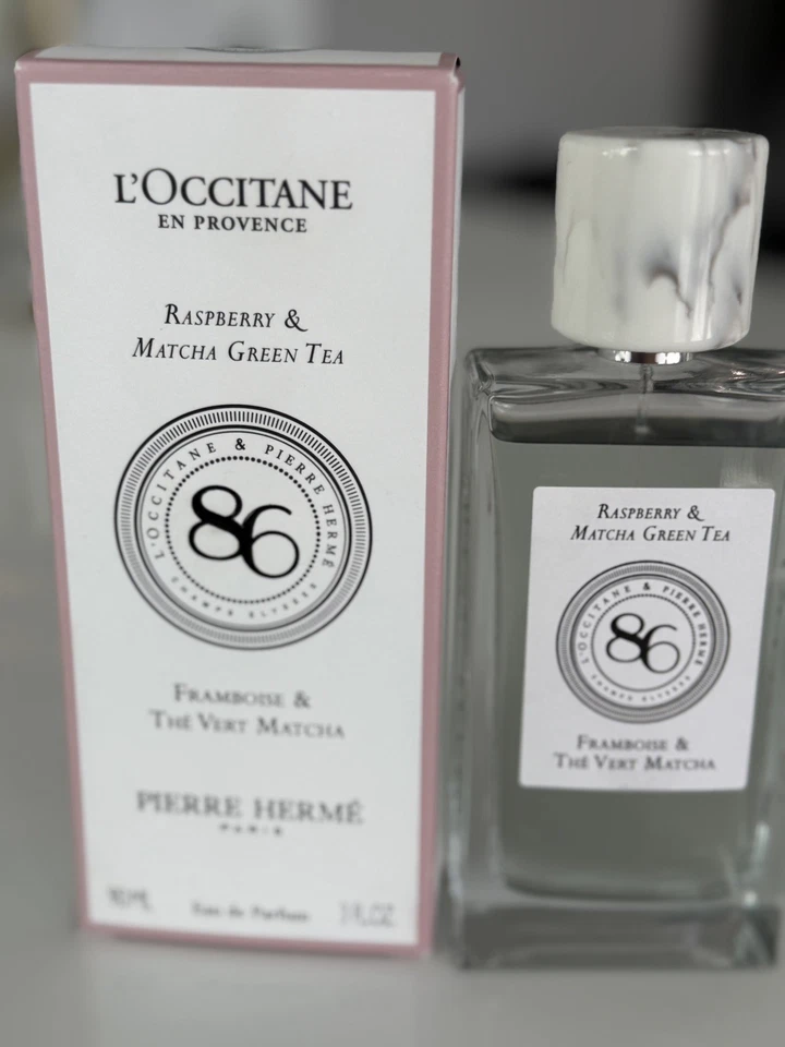 Nuevo L'Occitane Pierre Hermé TÉ VERDE FRAMBUESA Y MATCHA Eau de Parfum 90 ml EDP Foto 1 de 4