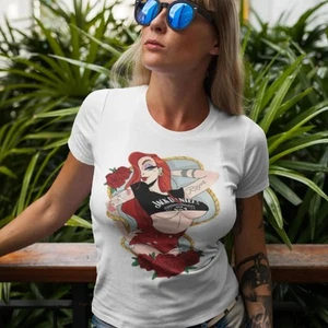 Jessica Rabbit T-Shirt - Kurzarm Soft Cotton Crew Neck Tee Unisex XS-2XL - Bild 1 von 9
