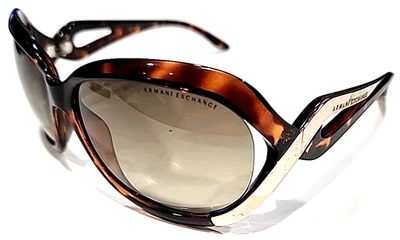 Gafas de sol Armani Exchange AX126/S marrón tortuga degradado mariposa 62-15 125 Foto 1 de 4