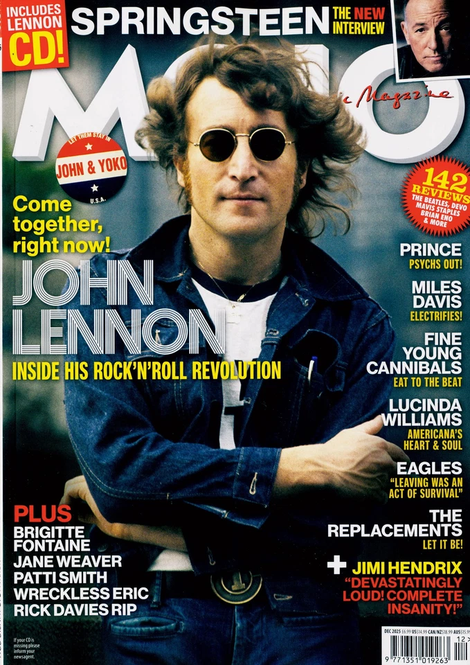 MOJO MAGAZINE DEC 25 - Image 1 of 1