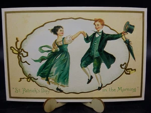 Lot von 4 Vintage Postkarten St Patricks Day Jig, Lillian Vernon, Hongkong Nachdruck - Bild 1 von 2