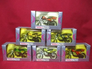 Vintage Polistil Tonka Honda Yamaha Kawasaki Suzuki Motocross Trail Dirt Bike MX - Picture 1 of 7