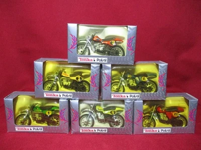 Vintage Polistil Tonka Honda Yamaha Kawasaki Suzuki Motocross Trail Dirt Bike MX - Image 1 of 4