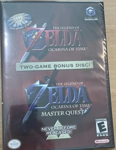 Zelda Ocarina Of Time/Master Quest Gamecube Sealed - Picture 1 of 3