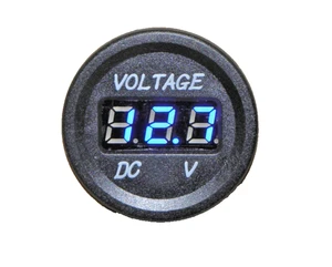 Voltímetro compacto pantalla digital 12v o 24v entrada TEM9020+ - Imagen 1 de 6