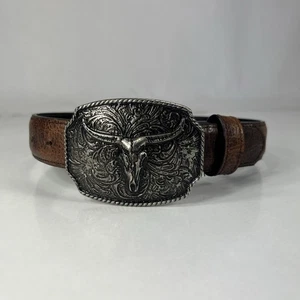 Cody James Brown Genuine Leather Belt - Youth/Kids Size 20 - Picture 1 of 9