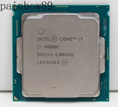 Intel Core i7-8086K 4,00GHz 6 Kerne 12 Threads 12MB Sockel LGA1151 CPU Prozessor - Bild 1 von 4