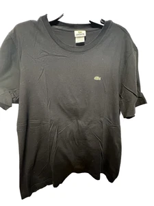Camiseta deportiva negra para hombre Lacoste mini logotipo talla 6 (XL) - Imagen 1 de 6