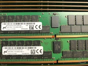 32GB Micron MT DDR4 2Rx4 2666 ECC RDIMM PC4-2666V-RB2 MTA36ASF4G72PZ-2G6D1QG RAM - Picture 1 of 1