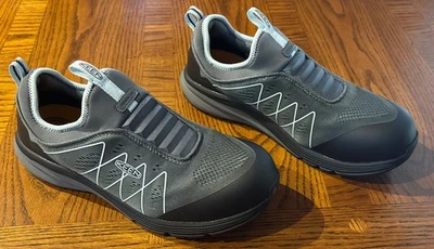 Zapato de seguridad Keen gris sin cordones para mujer talla 11 M Utility Vista Energy Shift Foto 1 de 4