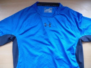 Trikot Shirt  UNDER ARMOUR  heatgear  Compression Blau Gr. MD/M/M - Bild 1 von 3