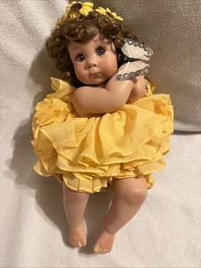 Muñeca de porcelana Danbury Mint “Suzy Q” de Cindy Marschner Rolfe.  Doll1 - Imagen 1 de 8