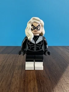 NEW LEGO BLACK CAT minifigure MARVEL set 76178 sh715 sh0715 figure - Picture 1 of 2