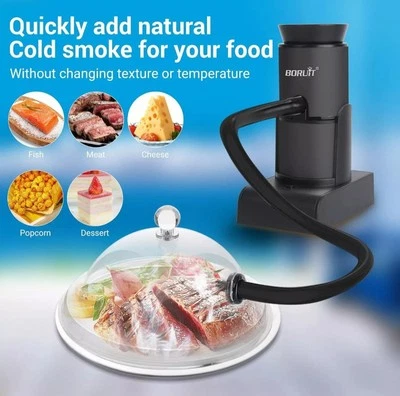 Ahumador eléctrico Boruit para carne y bebidas pilas incluidas  Foto 1 de 4