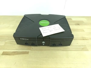 Microsoft Original OG Xbox Black Console Only (No Cables) | Parts Repair - READ - Picture 1 of 12