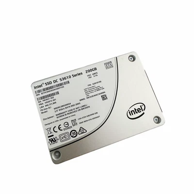 Intel DC S3610 200GB SSD 6Gb/s 2.5" SATA SSDSC2BX200G4 State Solid Drive - Image 1 of 3