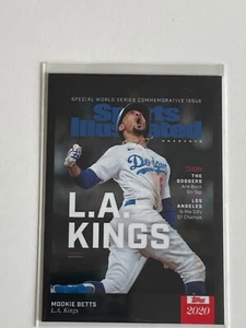 2021 Topps X Sports Illustrated 9 Mookie Betts 11/12/20 SI Cover 2,590 Print Run - Picture 1 of 2