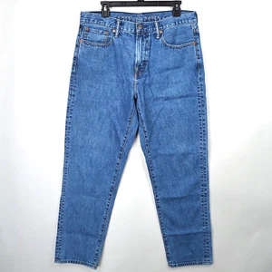 Pantalones de mezclilla American Eagle para hombre 32x28* azul patinador holgados pierna recta lavado medio - Imagen 1 de 10