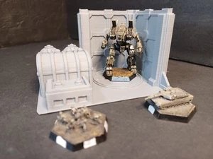 Mech Garage - Tischplatte Wargame Terrain Battletech 40K Epic - Bild 1 von 5