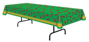 CHILI PEPPER PLASTIC TABLECOVER CINCO DE MAYO PARTY DECORATION BG57301 - Picture 1 of 1