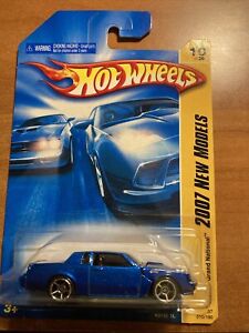 Hot Wheels 2007 New Models Buick Grand National Kmart Exclusive Blue