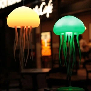 Led Color Changing Jelly Fish Light Lamp - Picture 1 of 10