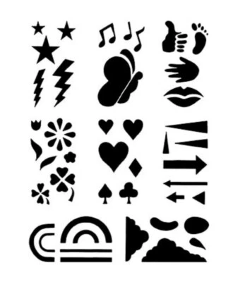 Graftobian _Face краска трафарет набор _создать более 40 дизайн детский макияж для Хэллоуина. - Изображение 1 из 4