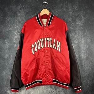 Vintage Made in USA Coquitlam Reds Varsity Jacket - Picture 1 of 6