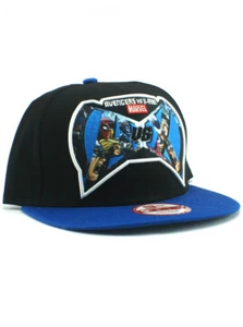 New Era Avengers Vs X-Men 9fifty Snapback Hat Adjustable AVX Marvel Comics Black - Picture 1 of 7
