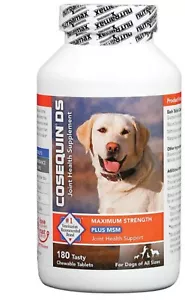 Cosequin DS Plus MSM Joint Health for Dogs - 180 Chewable Tablets 05/26 - Picture 1 of 5