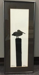 Robert Simmons Art Photography "After Dinner" Pelican 1984 Signed Framed 10"x24" - Picture 1 of 6