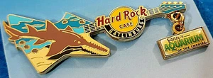 PIN GATLINBURG AZA SERIE DE GUITARRA RIPLEY'S ACUARIO PEZ SIERRA TIBURÓN Hard Rock Café - Imagen 1 de 1