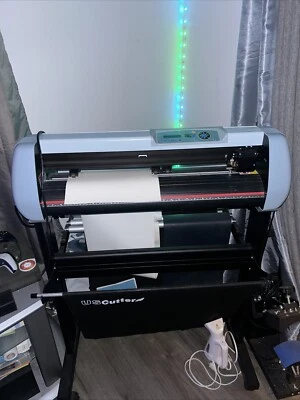 Placa cortador de vinil 28" SC2 USCutter loja com cesta. Estado impecável - Imagem 1 de 2